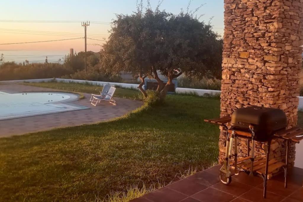 Cristelia Seafront & Pool Villa Lahaniá Kültér fotó