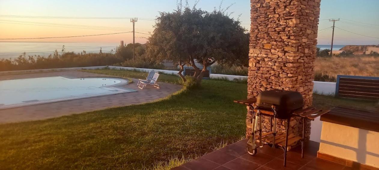 Cristelia Seafront & Pool Villa Lahaniá Kültér fotó