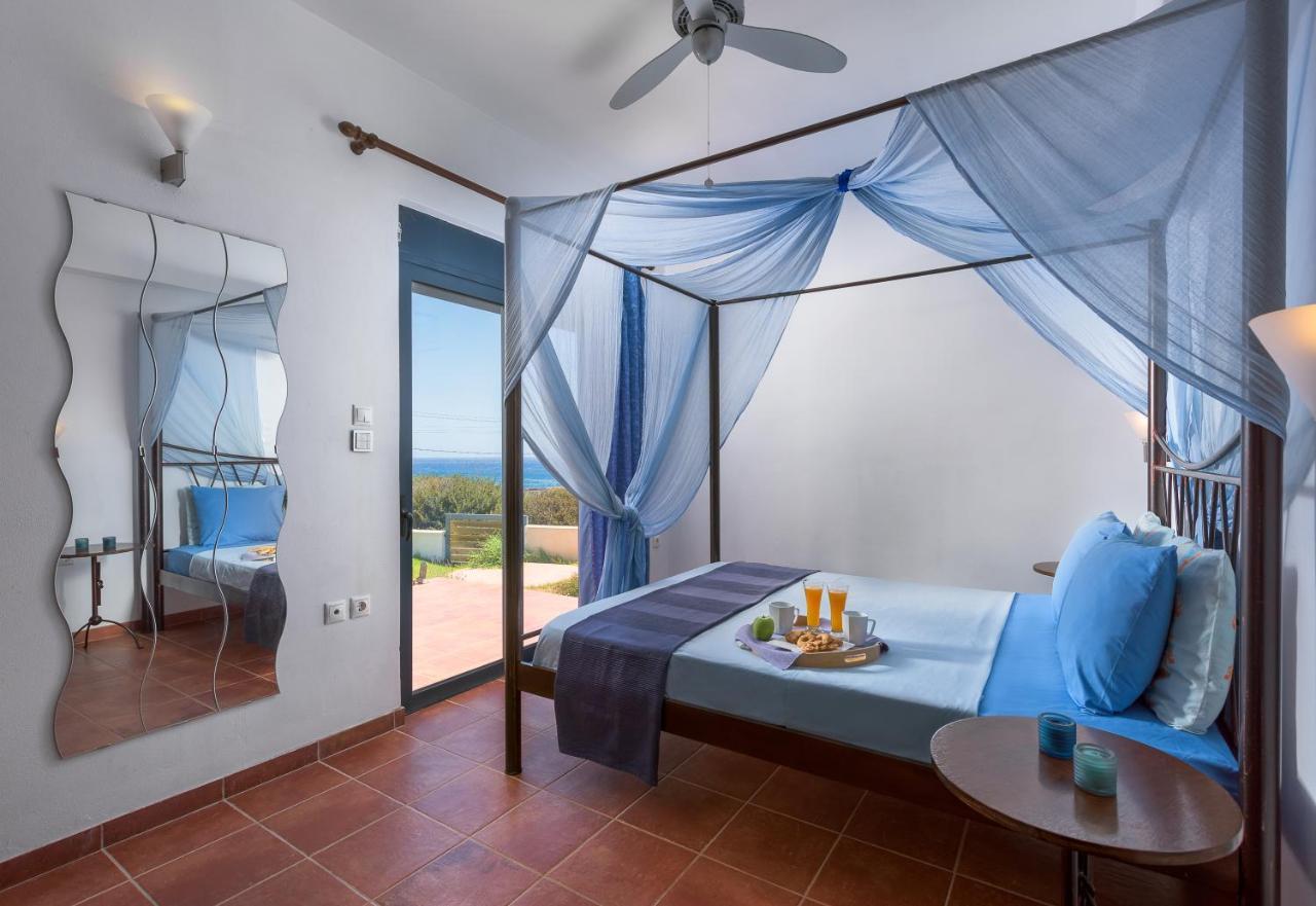 Cristelia Seafront & Pool Villa Lahaniá Kültér fotó